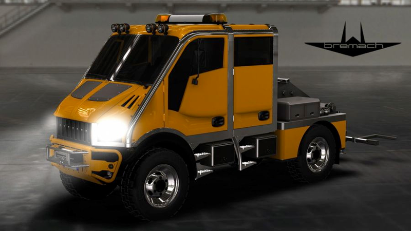 Illustration for article titled The Bremach T. Rex is like a Unimog, only electric